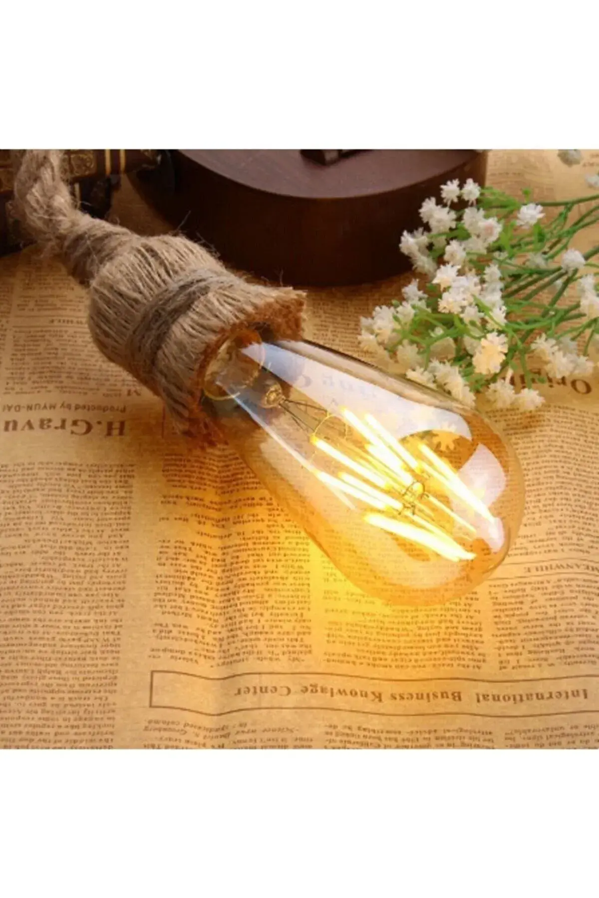 Cata 6w Rustik Led Ampul CT-4284 Amber Renk