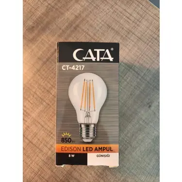 Cata 8 Watt Led Ampul CT-4217 Günışığı Renk