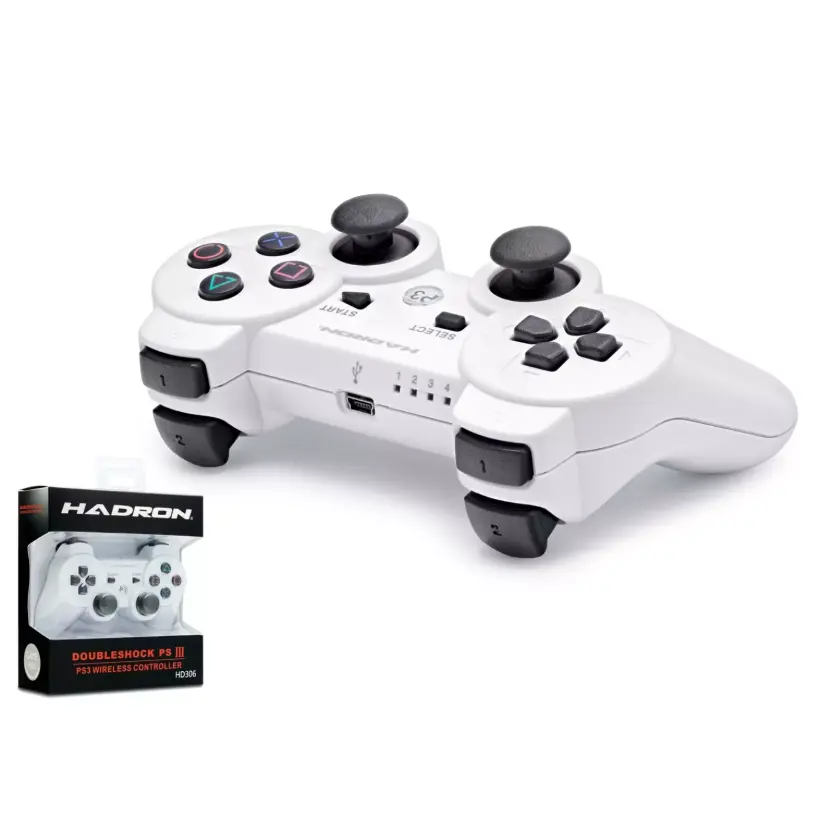 OYUN KOLU GAMEPAD KABLOSUZ PS3 BLUETOOTH BEYAZ HADRON HD-306B