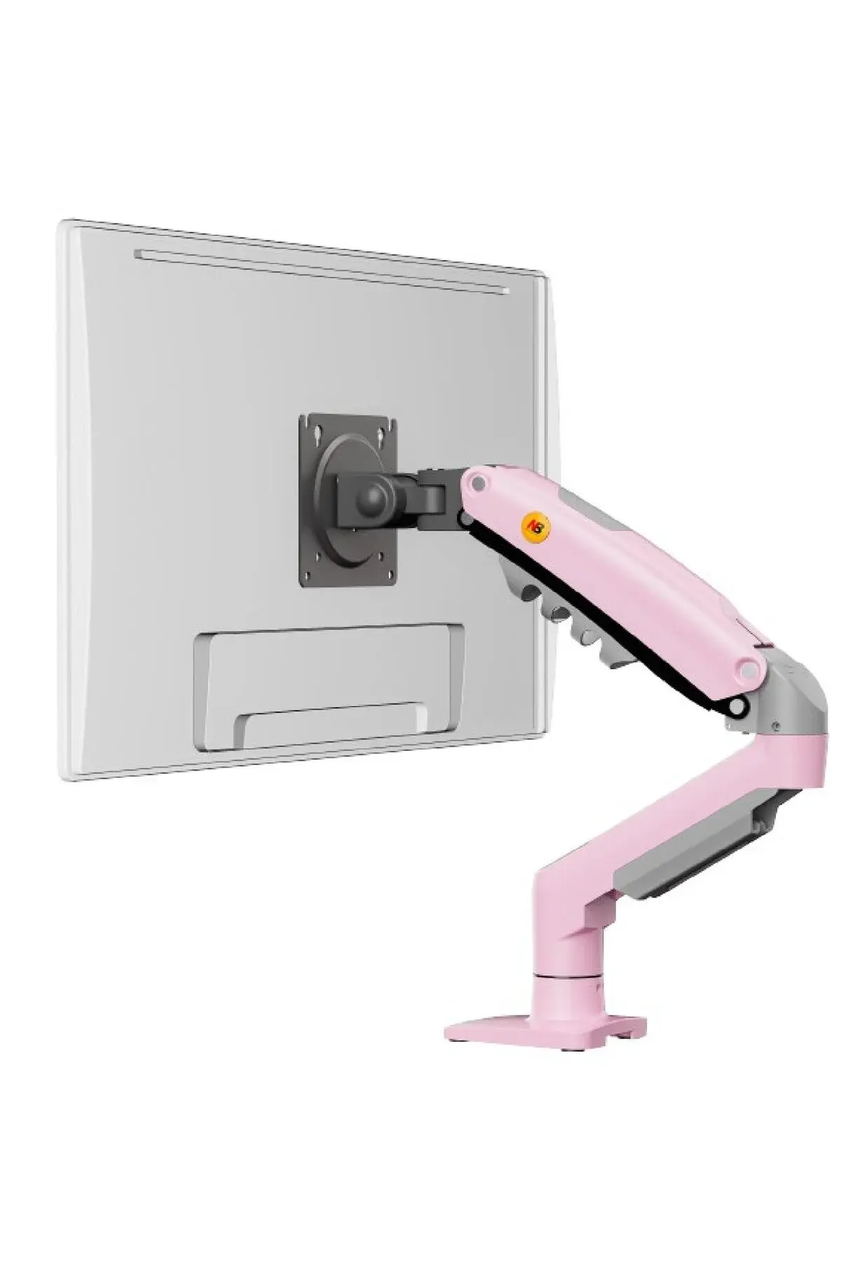 NB NORTH BAYOU Ergonomic NB F80-XJ 17-30" Amortisörlü 2-9 KG Pembe Monitör Askı Aparatı MODEL-F80-XJ