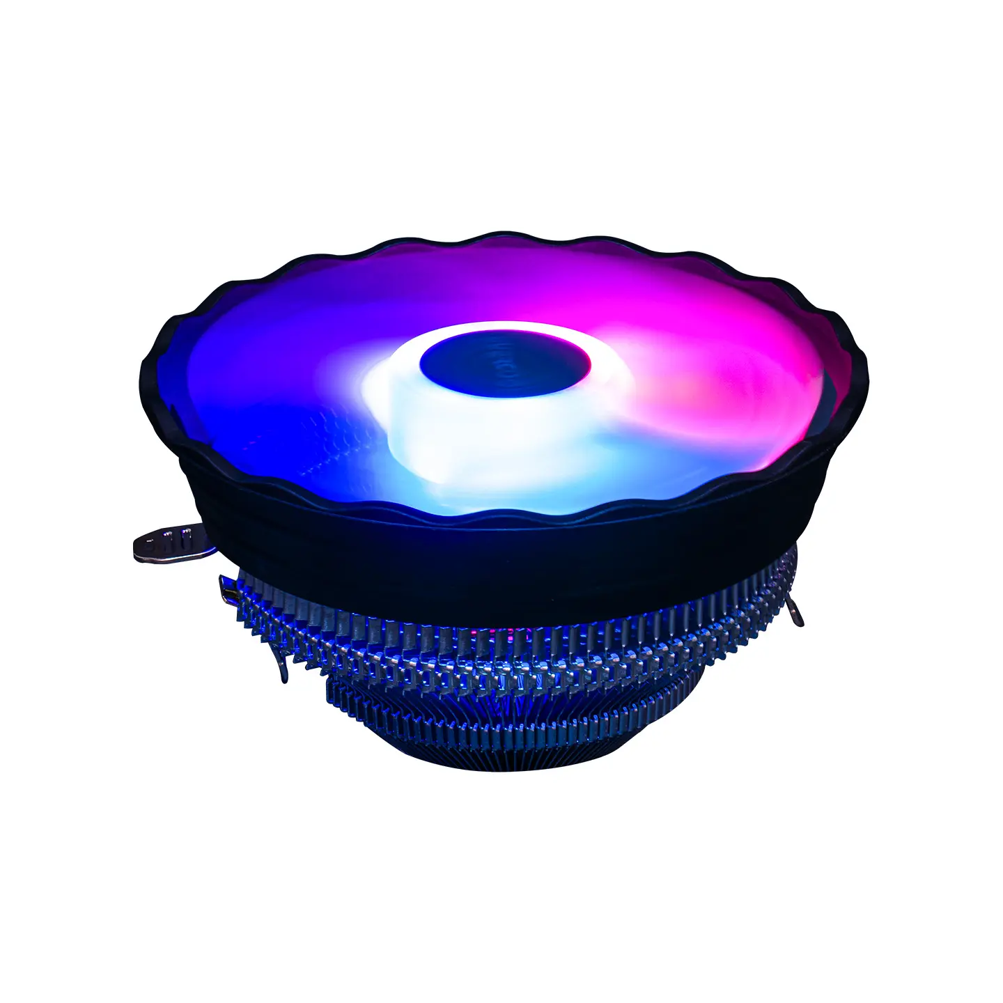 Evercool CS-01 Rainbow 3Pin 12cm Fan Intel LGA1700/AMD AM5 Uyumlu Hava Soğutmalı CPU Fan