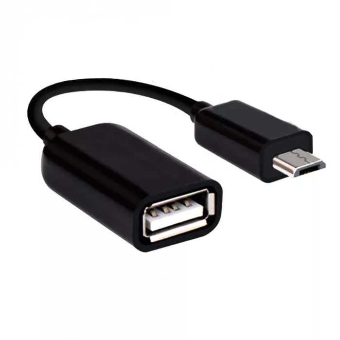Alfais 4940 Micro Usb To Usb Çevirici Dönüştürücü Otg Klavye Mouse Flash Bağlantı Kablosu