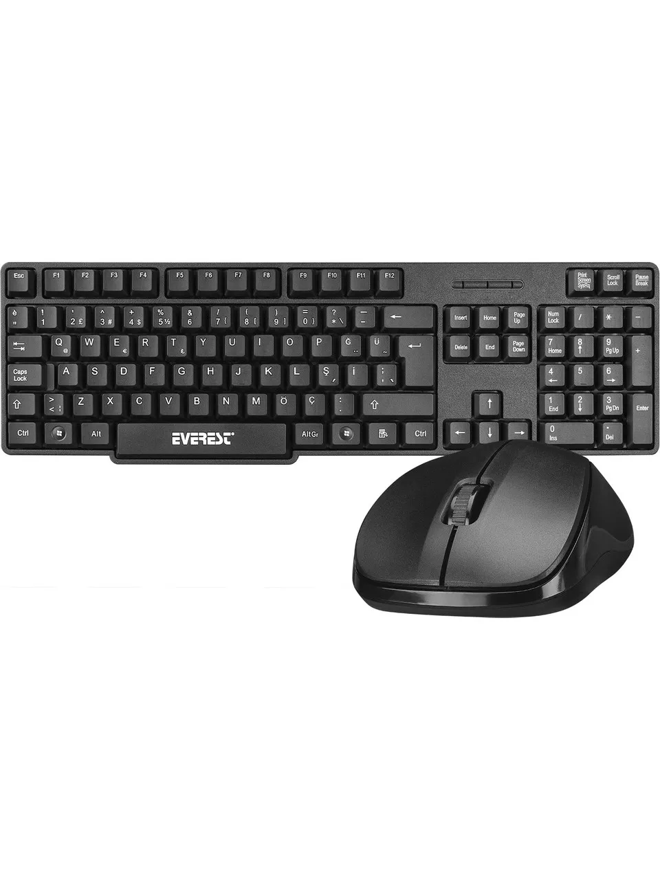 EVEREST Kablosuz Q Trk Multimedya Klavye - Mouse Set KM-6852