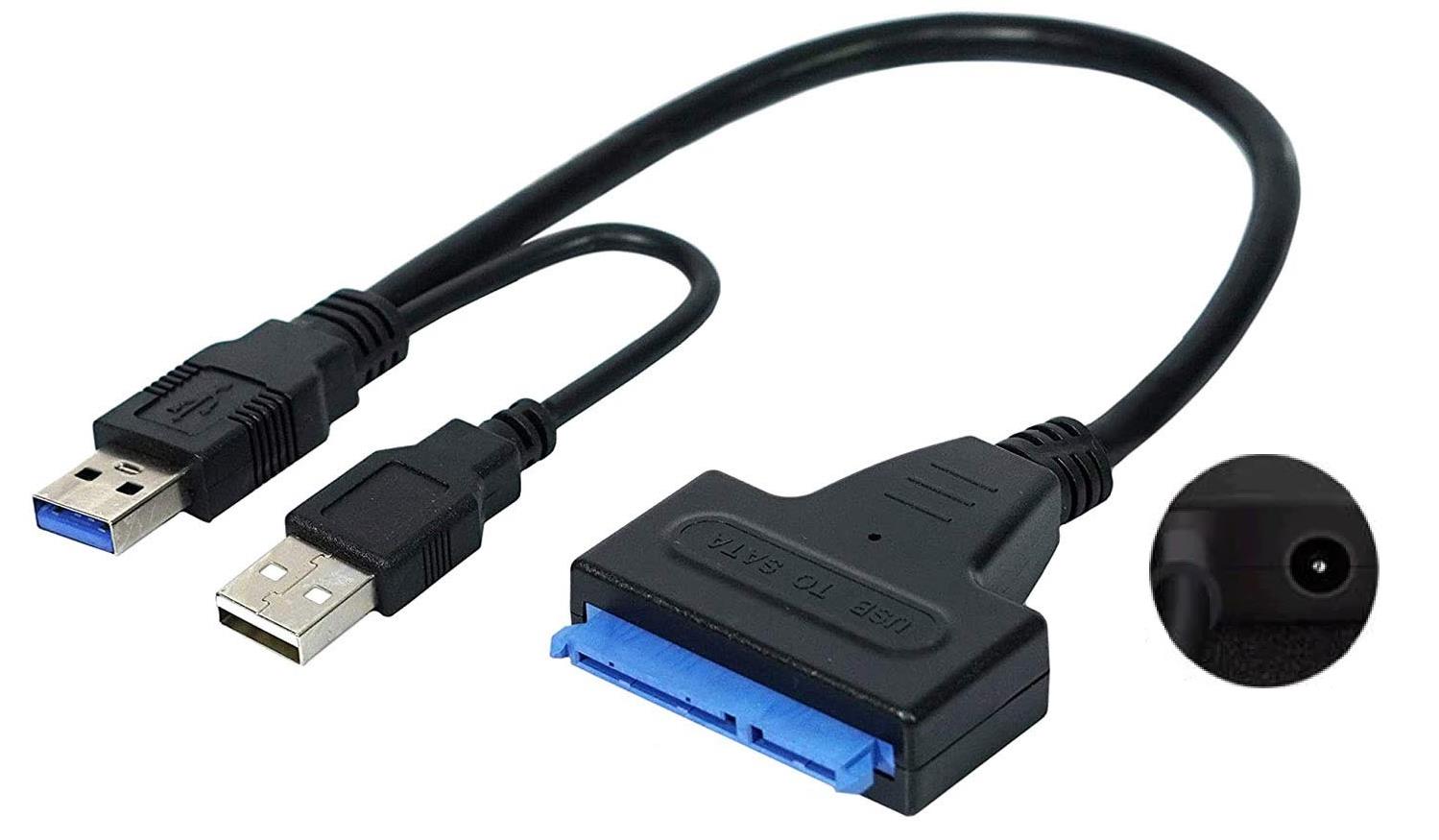 Alfais 4741 USB 3.0 2.5 3.5 İnç Sata SSD HDD Hard Disk Çevirici Dönüştürücü Adaptör Kablosu