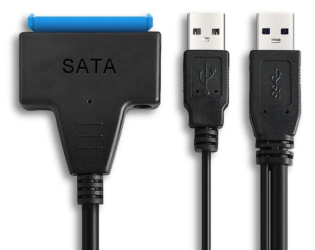 Alfais 4741 USB 3.0 2.5 3.5 İnç Sata SSD HDD Hard Disk Çevirici Dönüştürücü Adaptör Kablosu