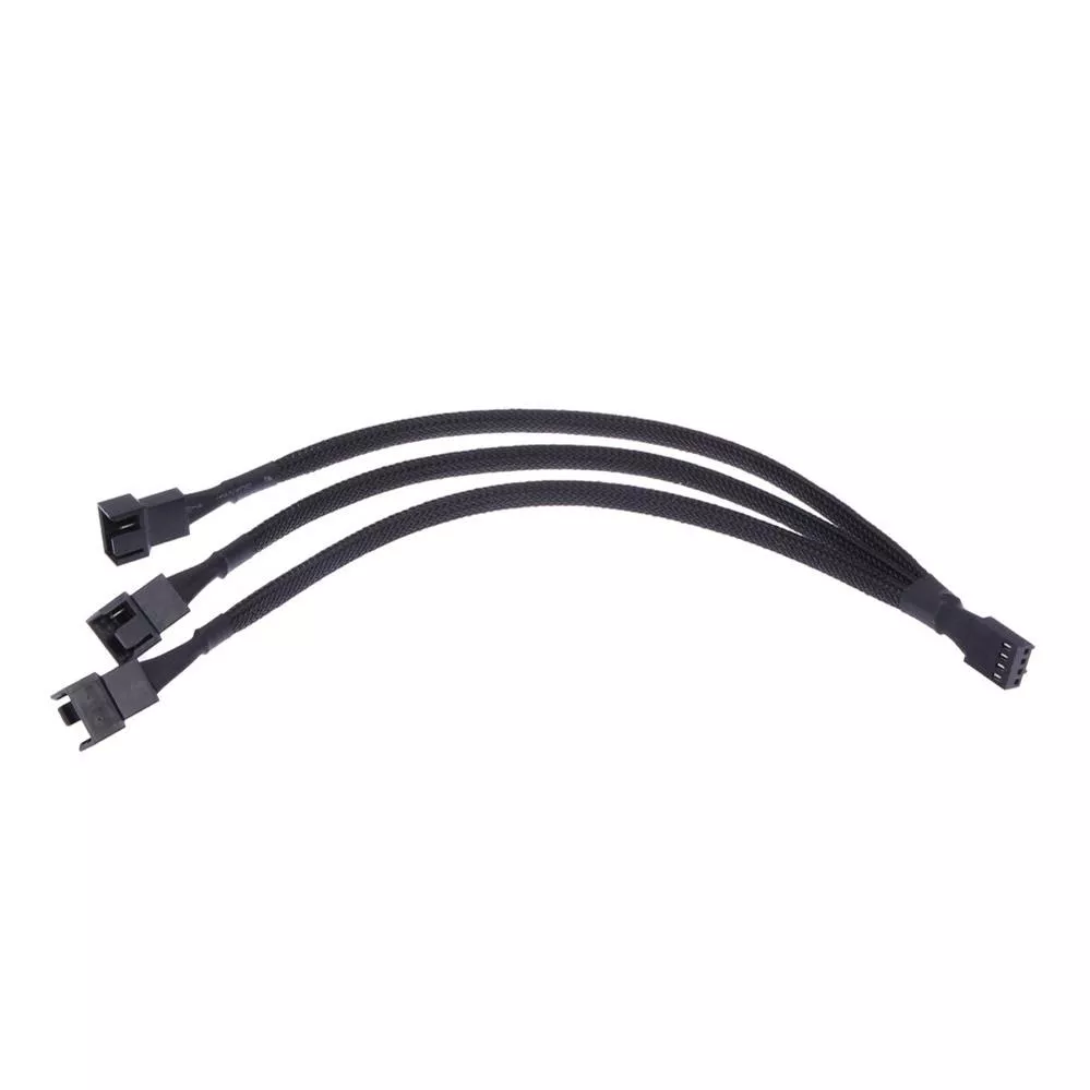 Alfais 4303 4 Pin Fan Çoklayıcı Y PWM Çoklayıcı Splitter Kablosu